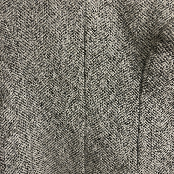 Wool White Gray Blazer - Picture 6 of 7